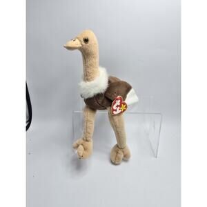 Ty Beanie Babies Stretch the Ostrich Plush 1997